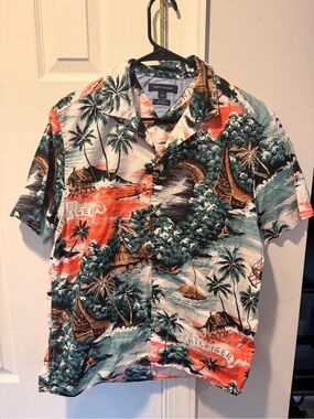 Tommy Hilfiger Hawaiian Shirt - Men’s Medium